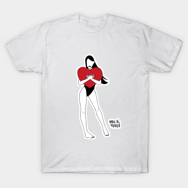 Fall In Love With Love T-Shirt by Made In Heaven